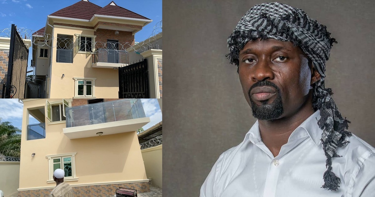 Fuji musician, Malaika, builds his mother a magnificent house (photos)