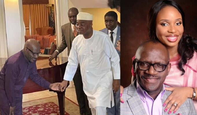 Bishop Oyedepo pays