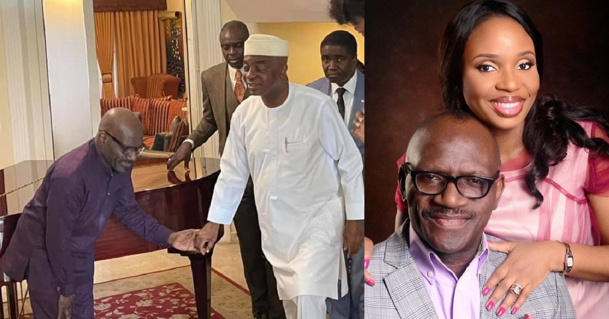 Bishop Oyedepo pays