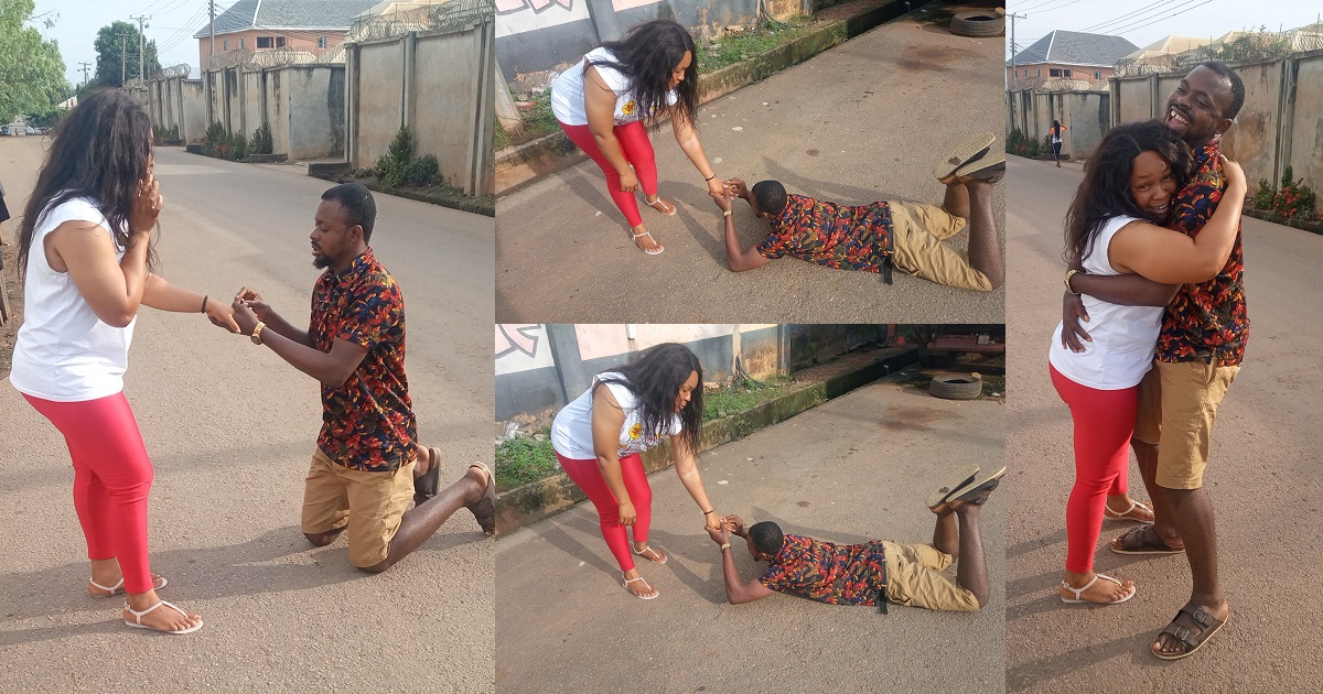 Comedian Echofe lies