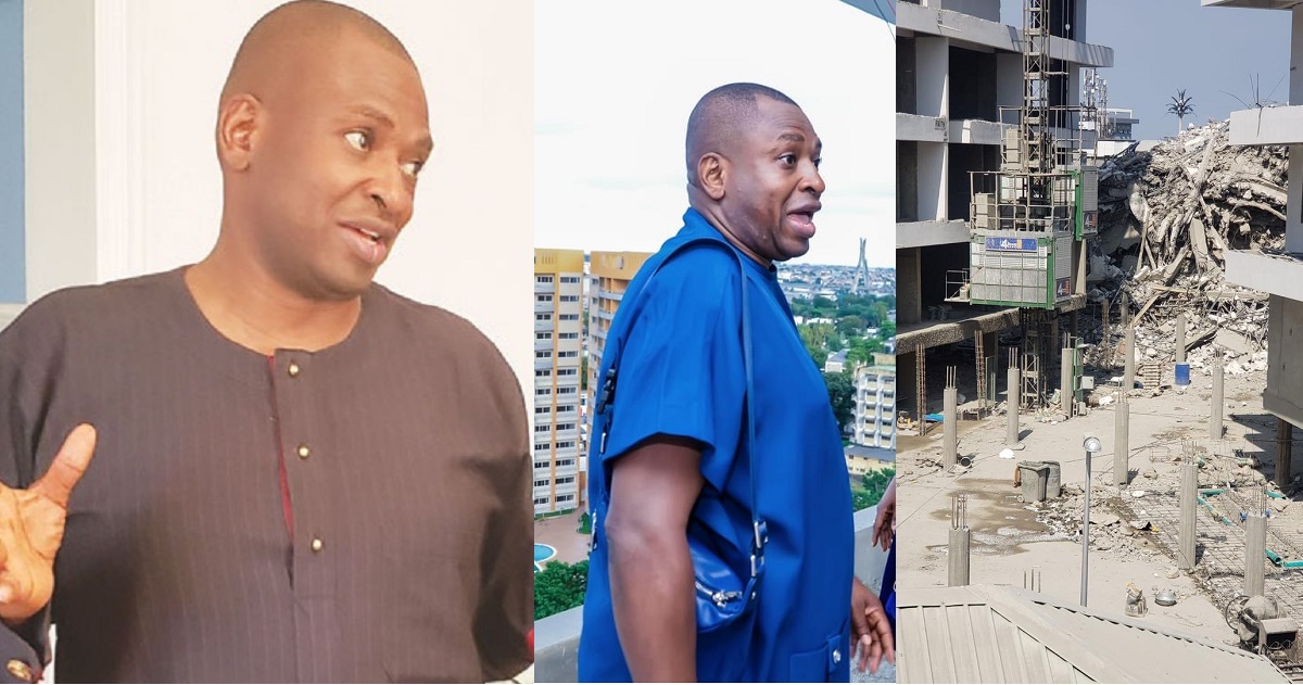 Ikoyi Building Collapse: Late owner’s wife and brothers reportedly in a m*ssy brawl over money and assets