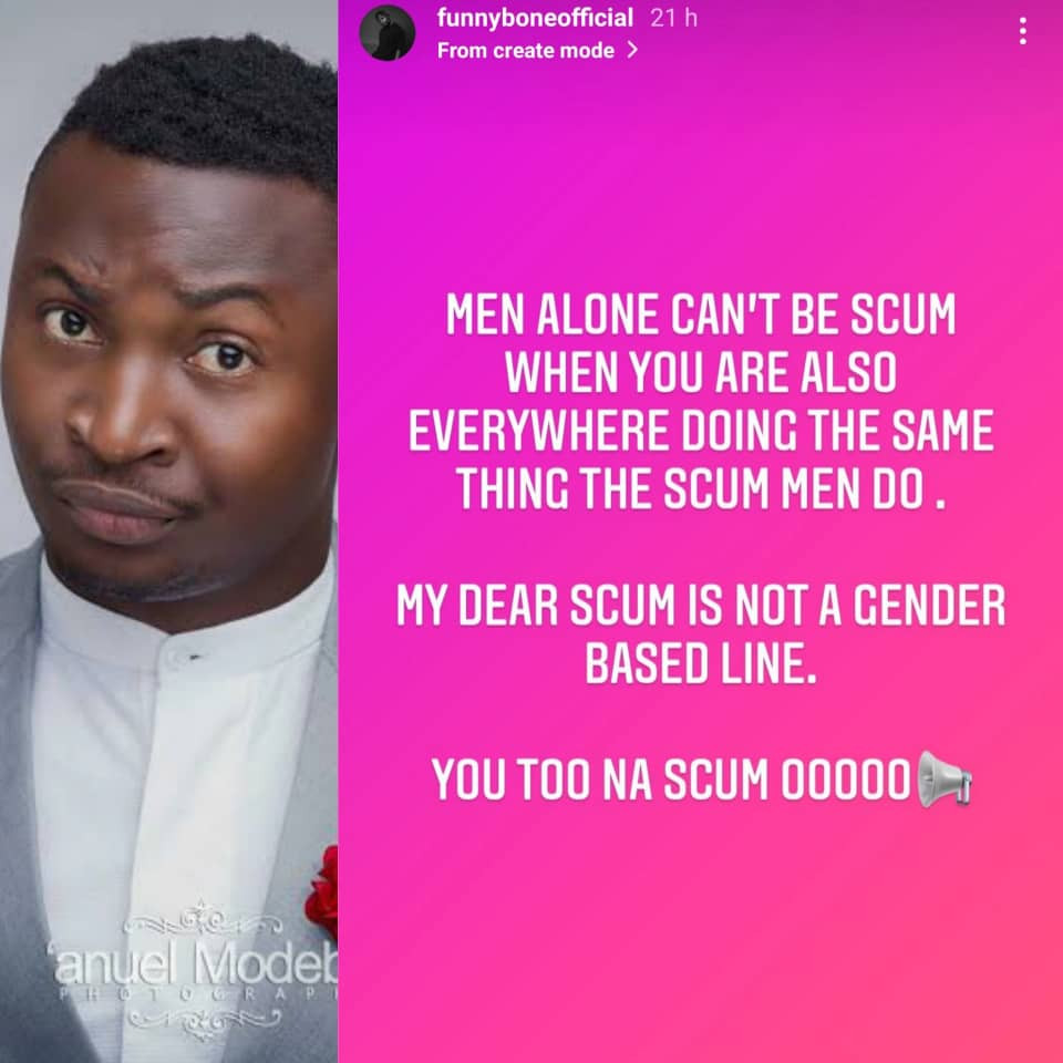 Comedian, Funnybone tackles