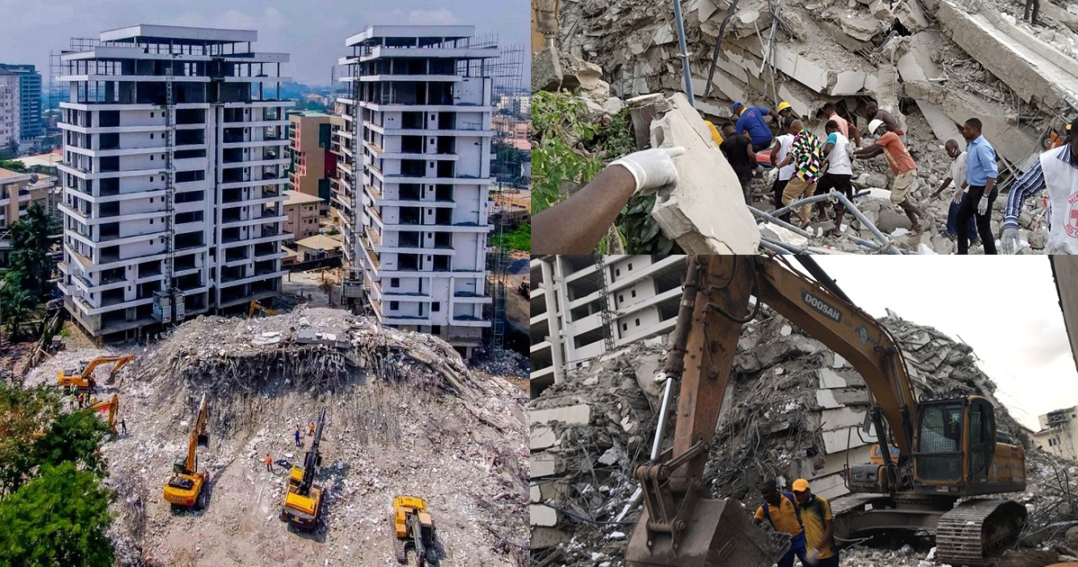 Ikoyi building collapse: Death toll rises to 43