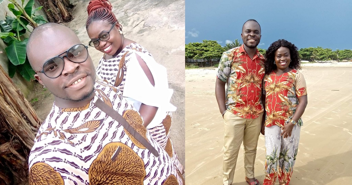“She paid my transport fare, I paid her dowry” – Nigerian man says, as he celebrates second wedding anniversary