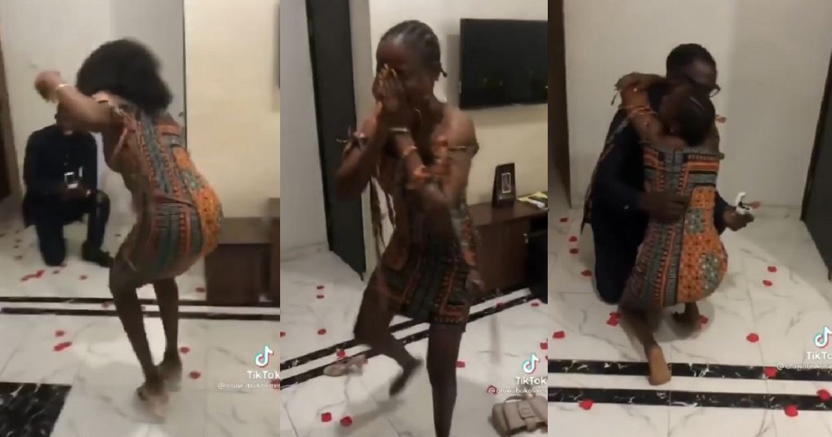 Lady goes wild