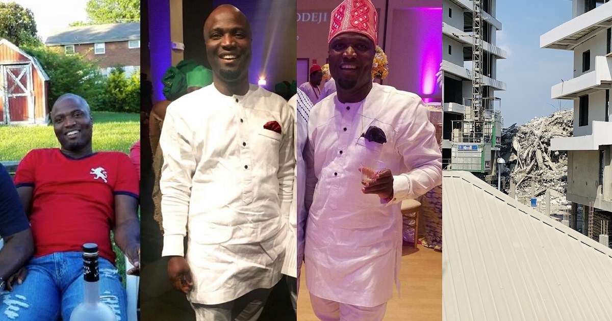 Photos: The America-bound real estate dealer, Wale Bob-Oseni who is among those missing in Ikoyi building collapse