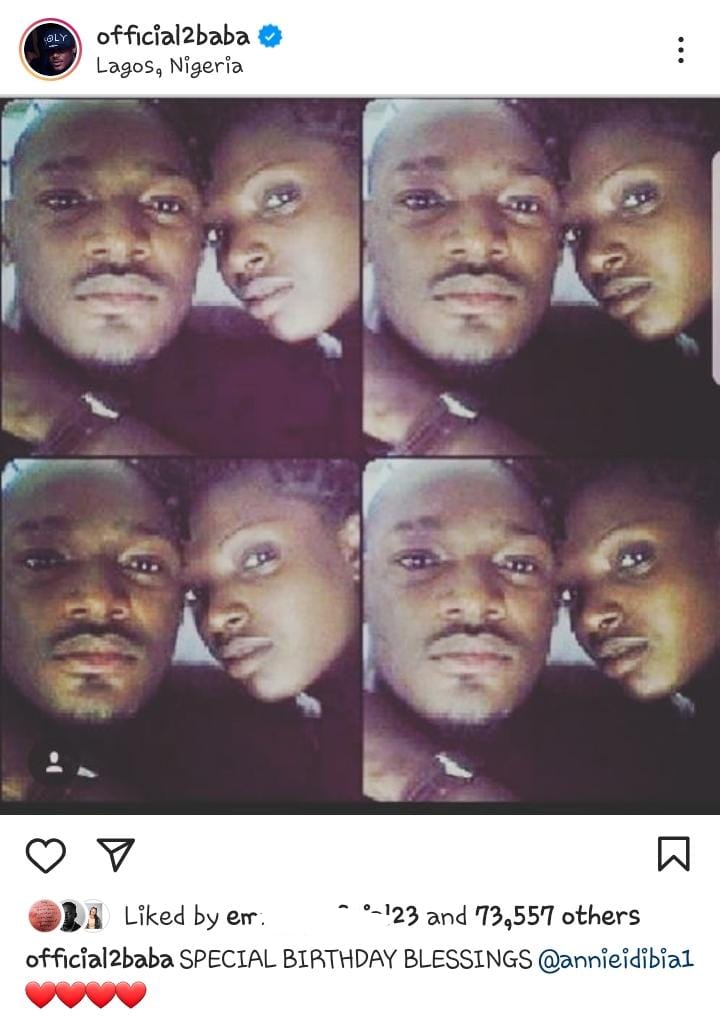 2face Idibia's birthday wish