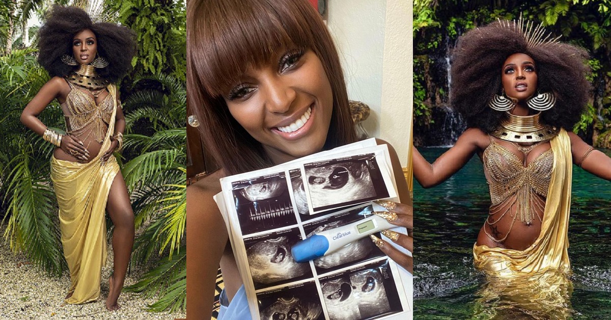 ”I woke up pregnant like the Virgin Mary” – American singer, Amara La Negra announces she’s pregnant with twins