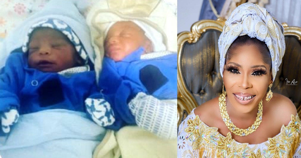 Actress Bimbo Success welcomes a set of twins