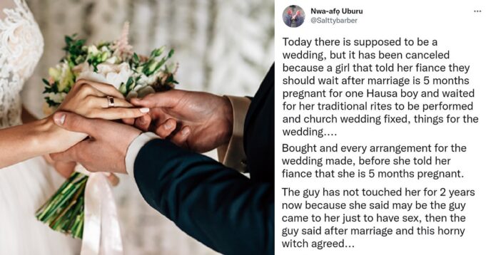 Wedding reportedly called