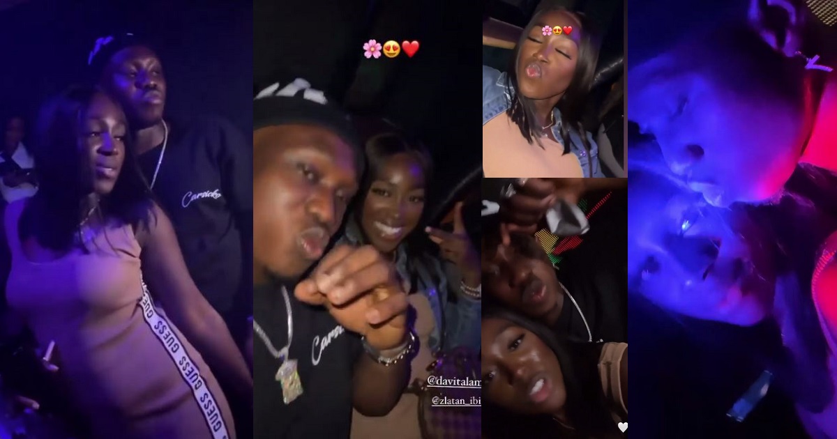 Singer, Zlatan and his baby mama, Davita serve hot couple goals in new video (Watch)