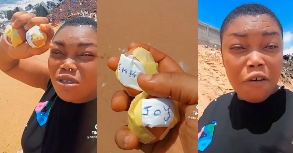 Nigerian woman goes