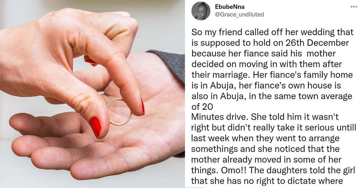 Lady calls off