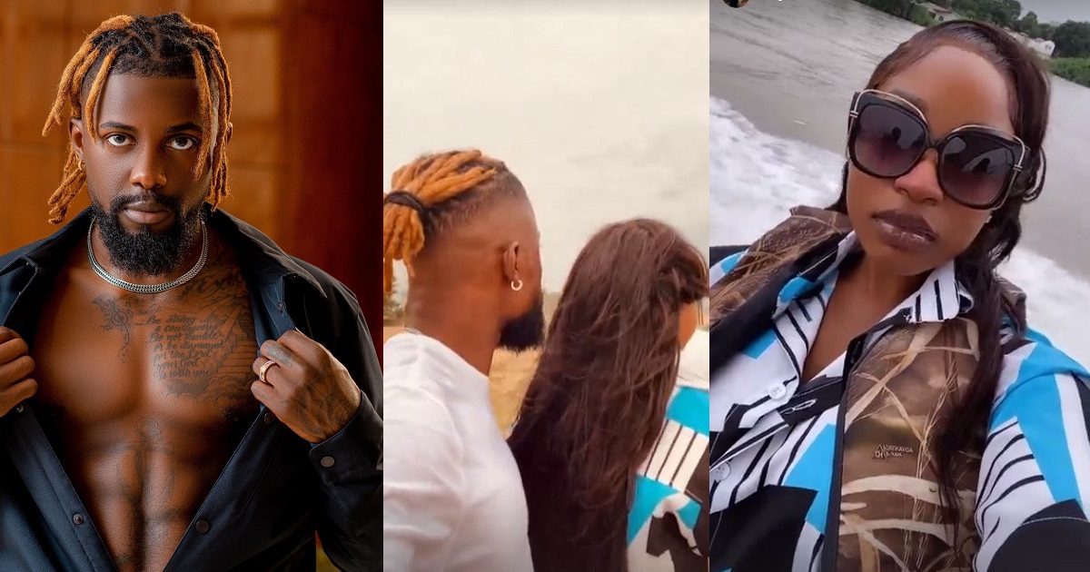 Reality stars, Michael and Jackie B all loved up as they share moment from romantic date (Video)