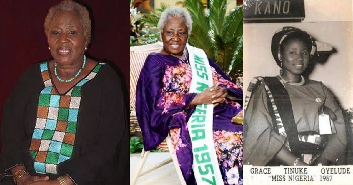 First Ever Miss Nigeria, Grace Atinuke Oyelude Turns 90