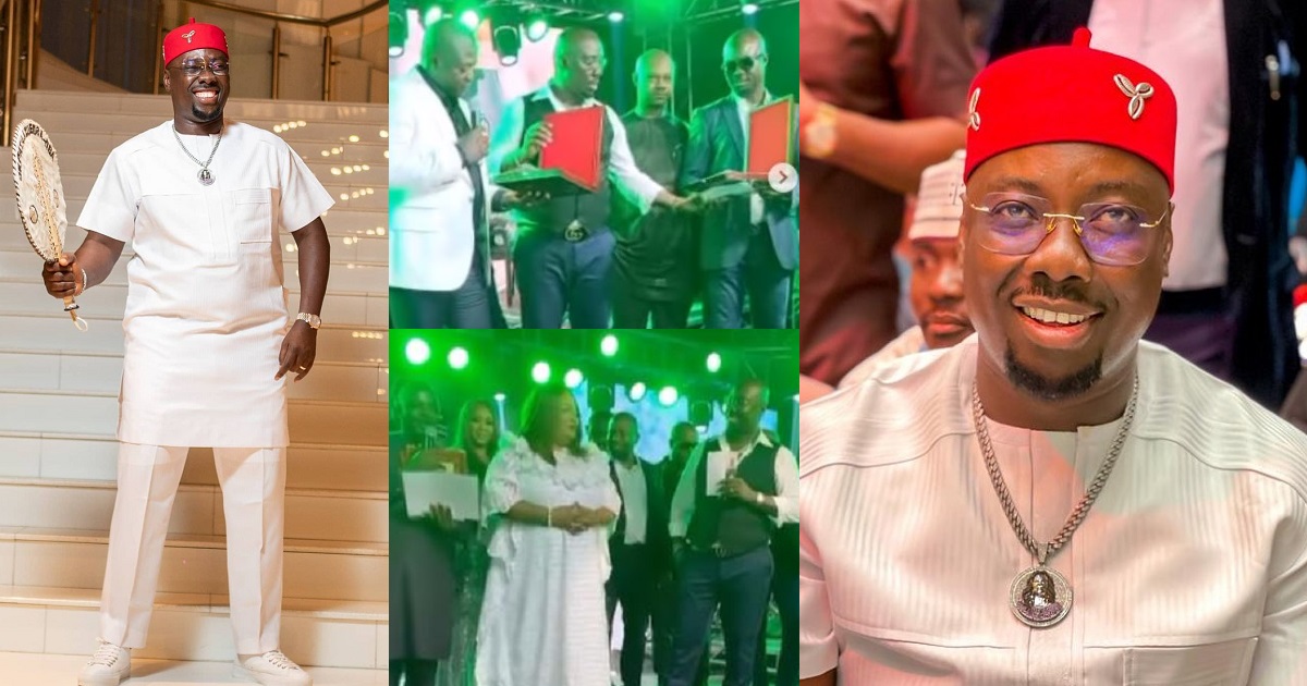 Obi Cubana gifts loyal employees N1M each and certificate of appreciation (VIDEO)