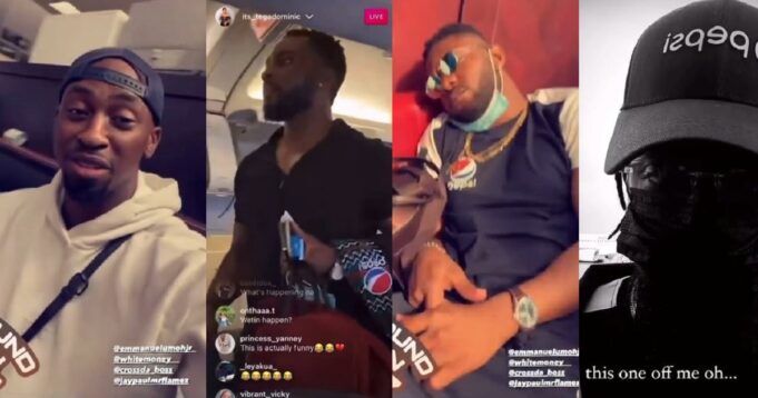 Tega, Saga and Michael express