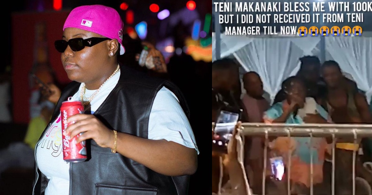 “My life depends on that money” – Man calls out singer, Teni over N100k promise (video)