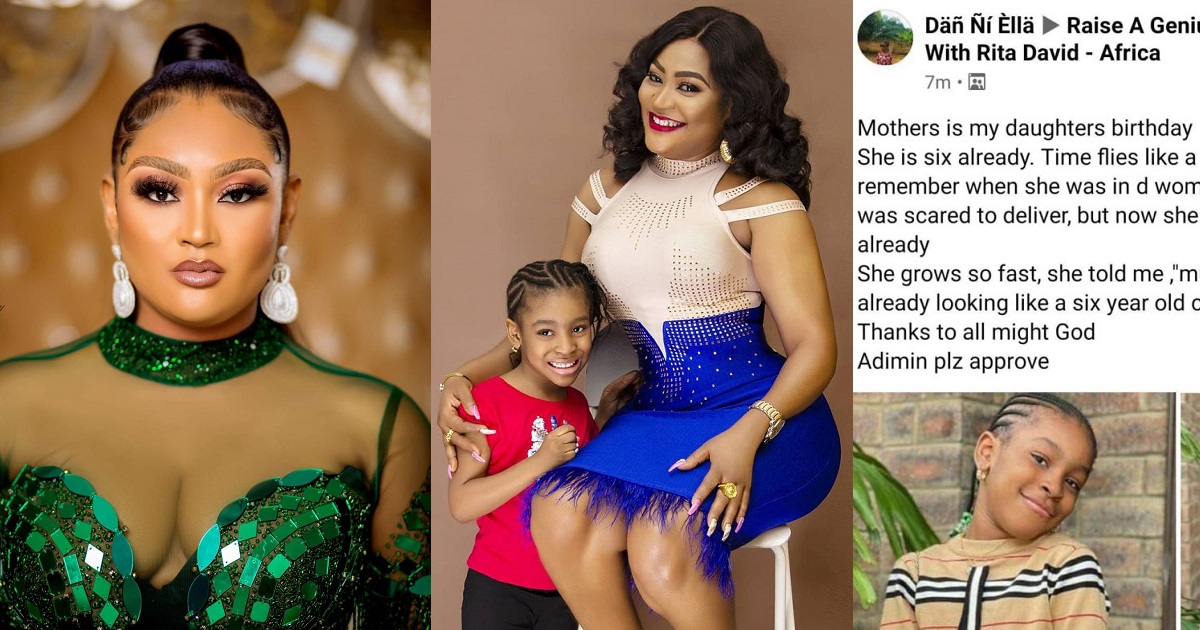Actress, Uche Elendu raises alarm as stranger claims her child on Facebook