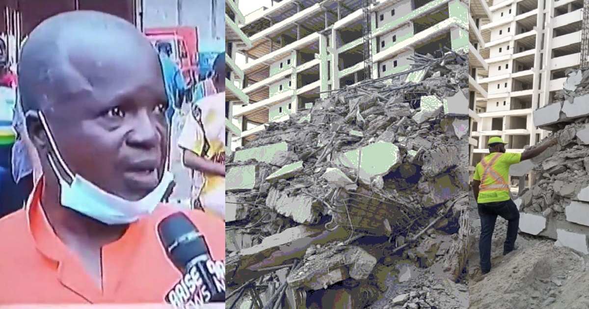 Ikoyi building collapse: We have heard voices underground – NEMA official says (video)