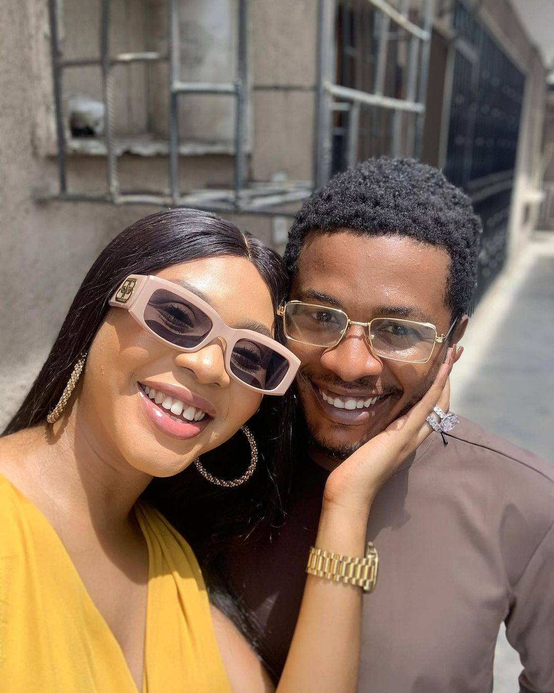 Actor, Samuel Ajibola ‘Spiff’ and wife welcome their first child together 3 Spiff welcome