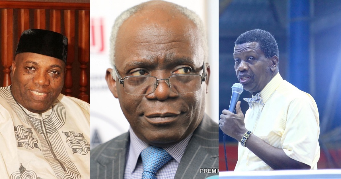 Casting aspersions on great men of God like Pastor Adeboye is unwise and very very dangerous – Doyin Okupe warns Femi Falana
