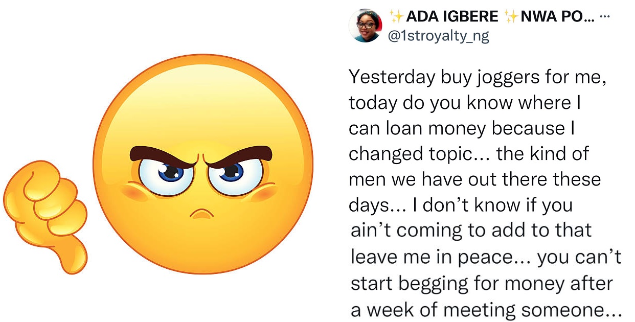 “How can you beg for money after a week of meeting someone?” – Nigerian Lady calls out ‘bambiala men’