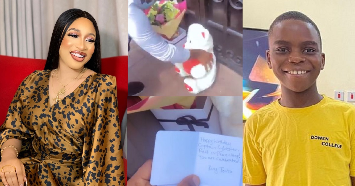 Tonto Dikeh sends