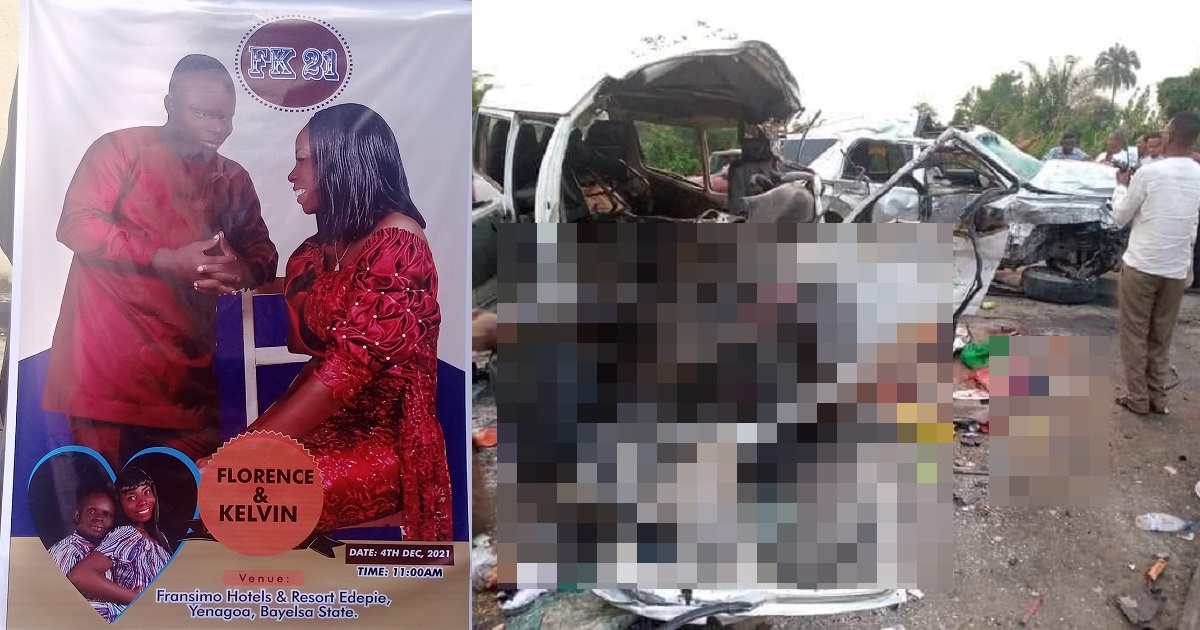 Groom loses his parents, siblings, to a fatal accident after attending his wedding