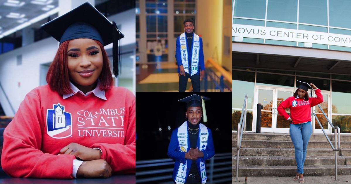 MC Oluomo’s children, Taiye and Kehinde Akinsanya, bag degrees from US Universities (photos)