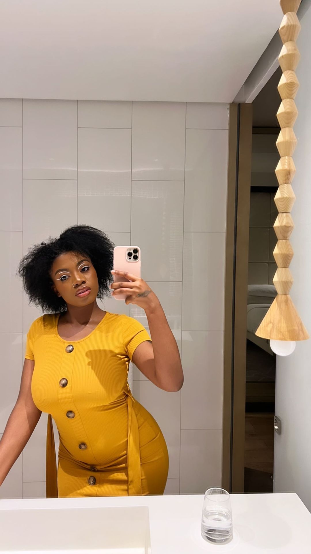 “Baby cross on the way” – Reality star, Angel sparks pregnancy speculations in new photos 4 267325350 457246425967468 8440807883757493801 n
