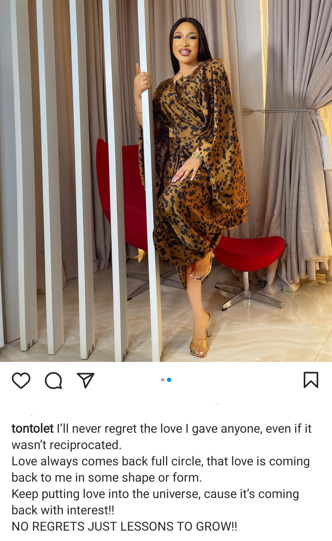 “I’ll never regret the love I gave, even if it wasn’t reciprocated” – Tonto Dikeh 3 61a78951bd5ae