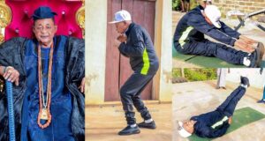 Alaafin of Oyo pictured