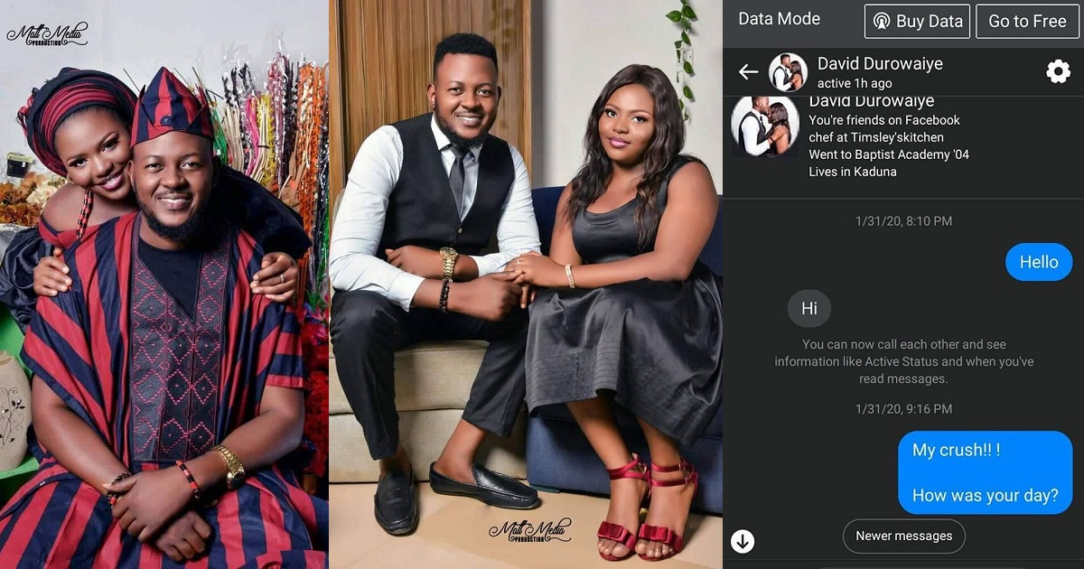 “I won!” – Newly-married Nigerian lady celebrates in joy as she reveals how she made the first move on her husband (Photos)
