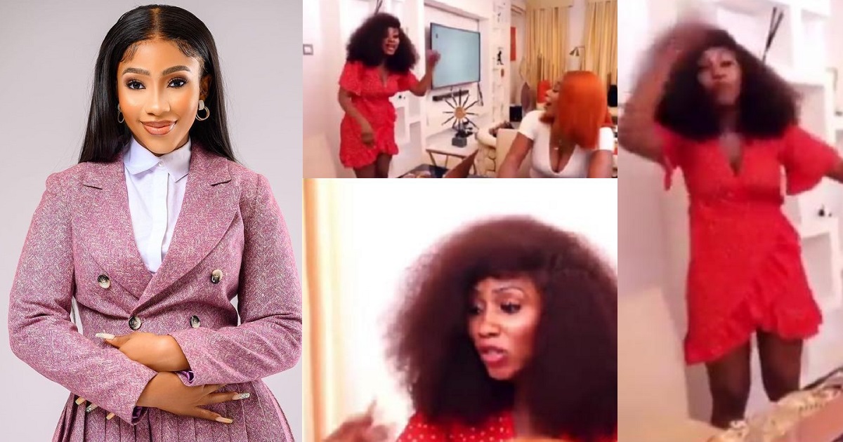 “This is the real Mercy” – Reactions as Mercy Eke dumps accent for Pidgin during heated argument with sister (video)