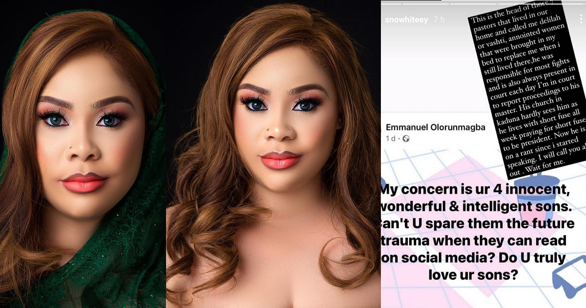FFK’s estranged wife, Precious Chikwendu calls out his pastor who called her ‘Delilah’ and ‘Vashti’ while they were still married