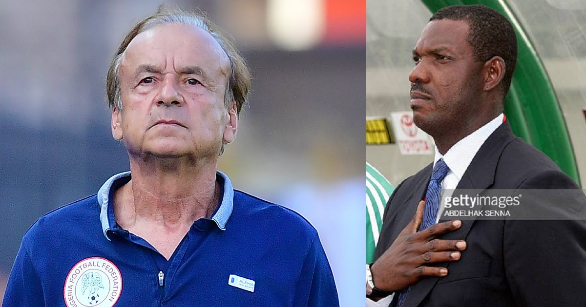 Gernot Rohr sacked as Super Eagles coach, Eguavoen appointed as interim coach