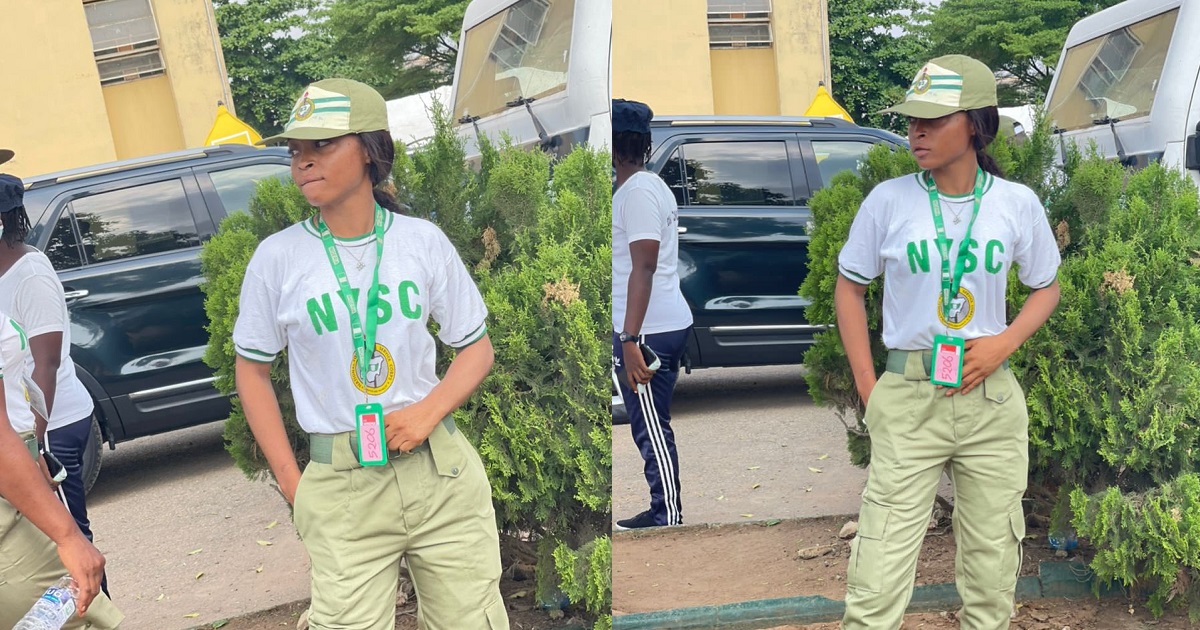 “Wrote JAMB for 7 years, lost dad, financial woes” – Nigerian lady highlights struggles she faced as she celebrates her service year (Photos)