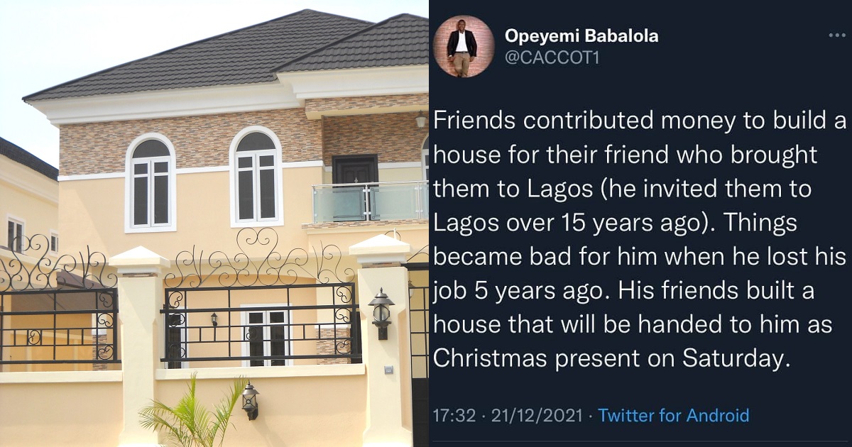 Friends contribute