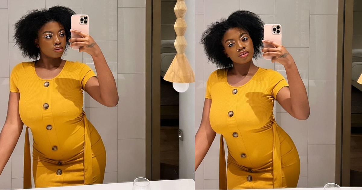 “Baby cross on the way” – Reality star, Angel sparks pregnancy speculations in new photos