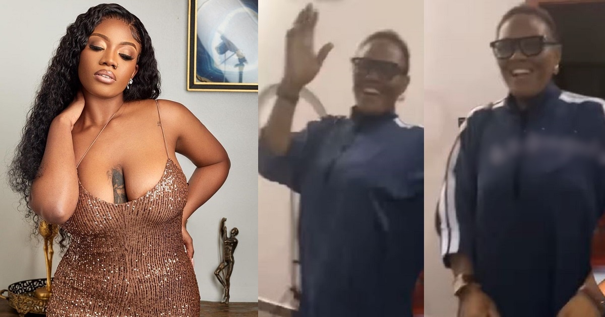 “They can pass as sisters” – Fans gush over Angel’s ageless grandma as she shows off dance moves (Video)