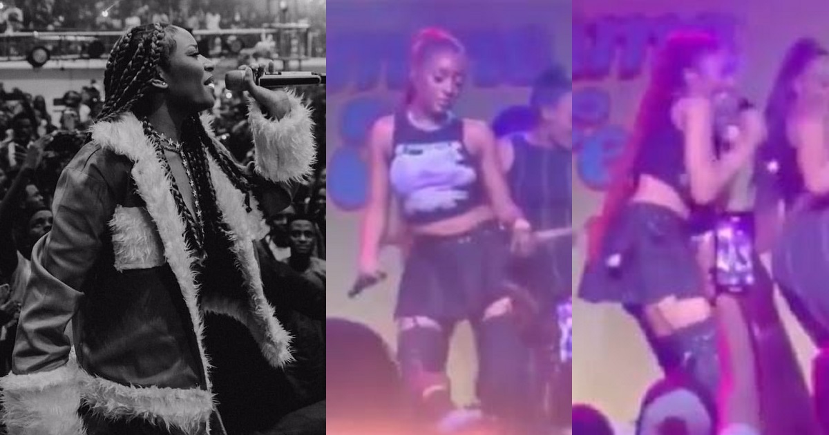 Singer, Ayra Starr recounts how a male fan made her laugh and almost drop her mic while performing on stage (Video)