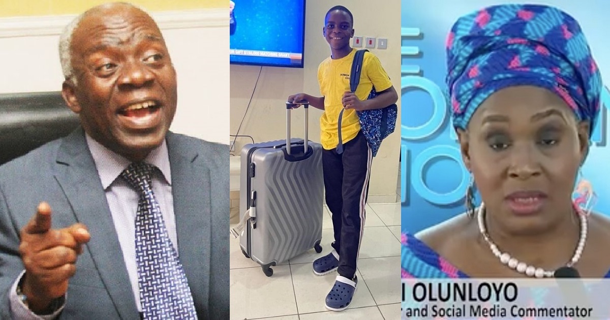 “Human left clout Lawyer” – Kemi Olunloyo blasts Femi Falana as she reacts to being petitioned by Late Sylvester’s family