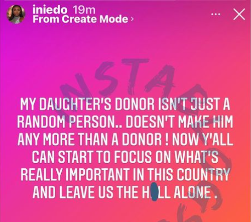 My daughter’s donor was not a random person— Actress Ini edo replies critics 4 ini edo