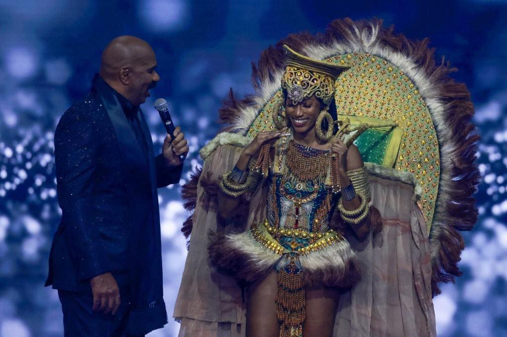 Nigeria’s representative, Maristella Okpala, wins best National Costume at Miss Universe 2021 3 miss universe
