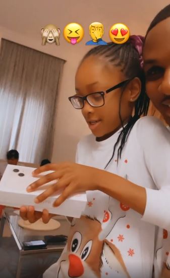 Jude Ighalo's daughter in shock