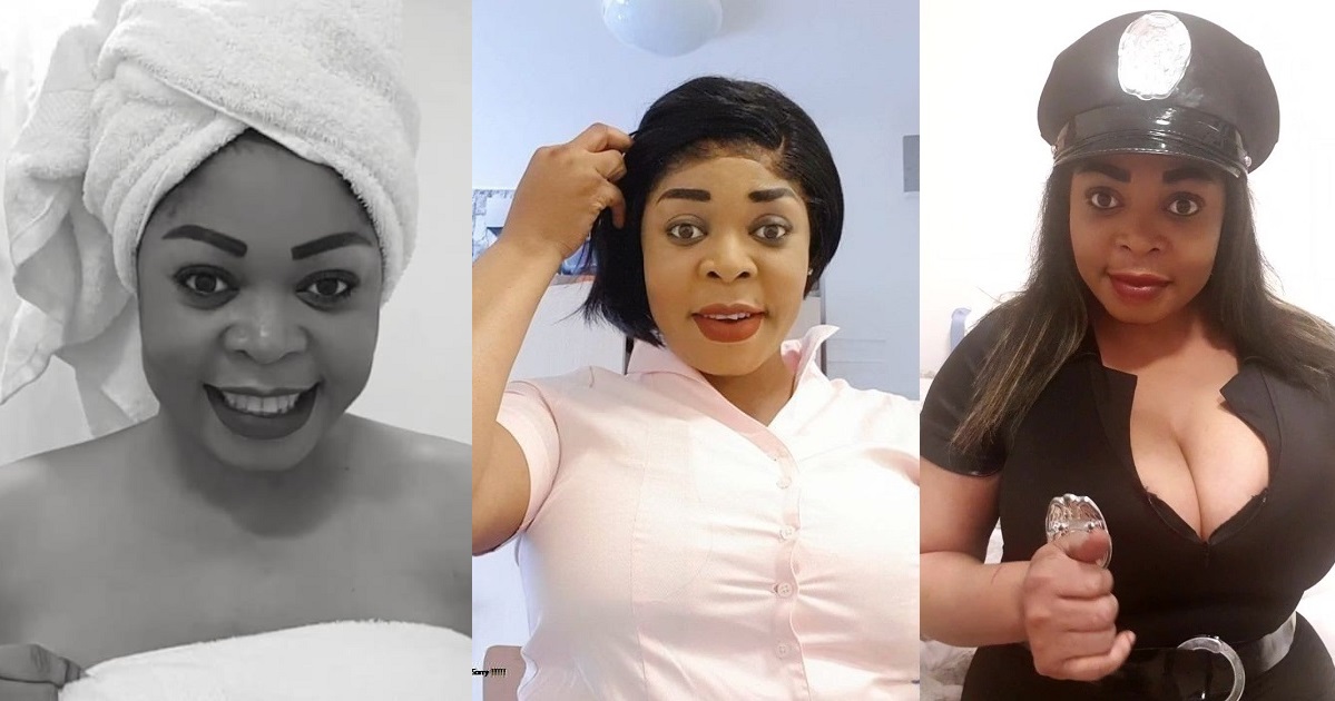 HIV positive Ghanaian actress, Joyce Dzidzor rejoices after her daughter tested negative for the disease