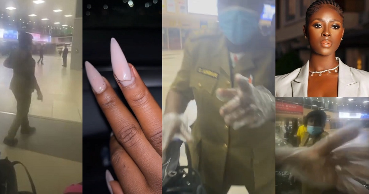 BBNaija’s Khloe accuses NDLEA official of harassing her and breaking her nails (video)