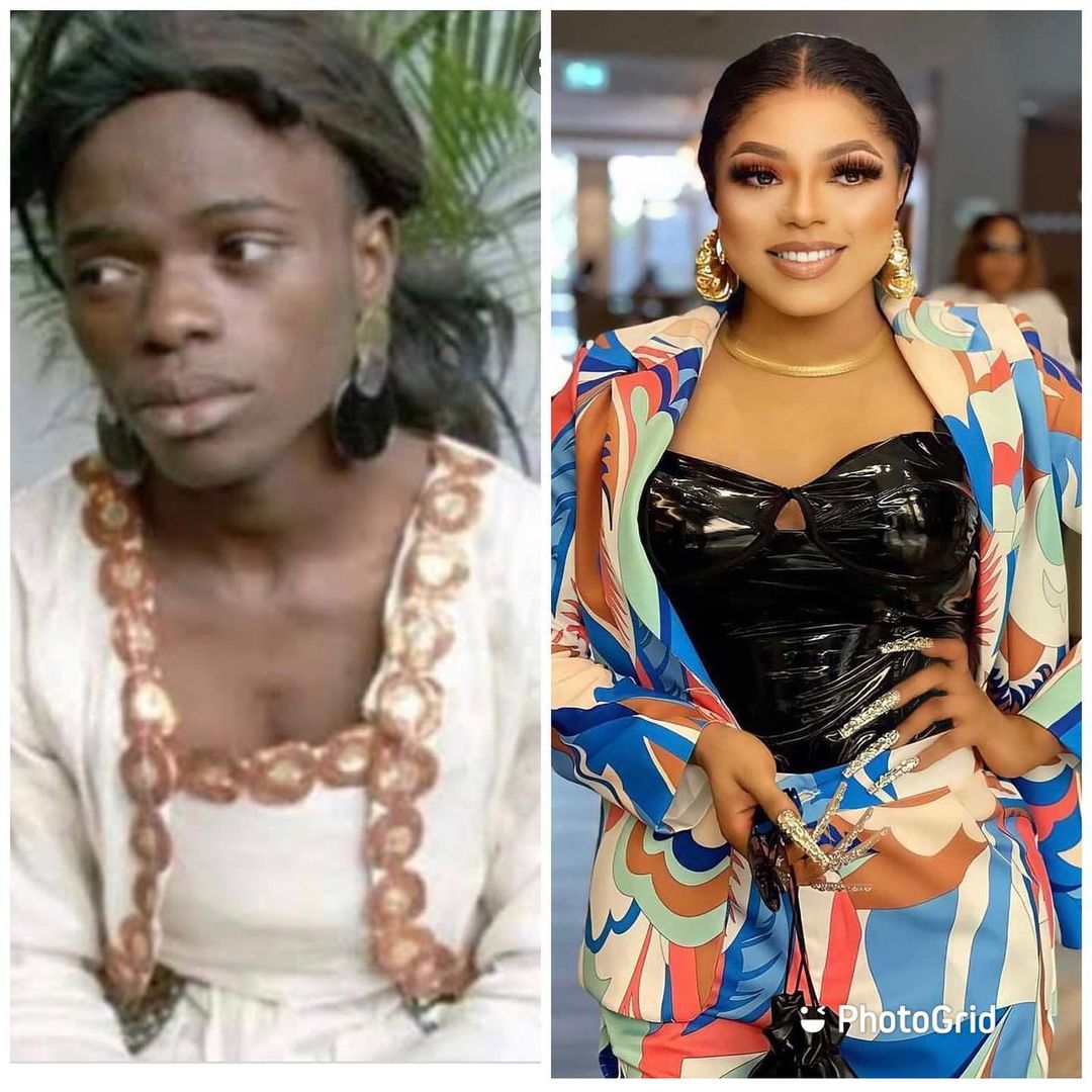 “Money is all you need” – Bobrisky writes as he shares his before and after photos 3 271400176 962493638032034 5198568578126526022 n