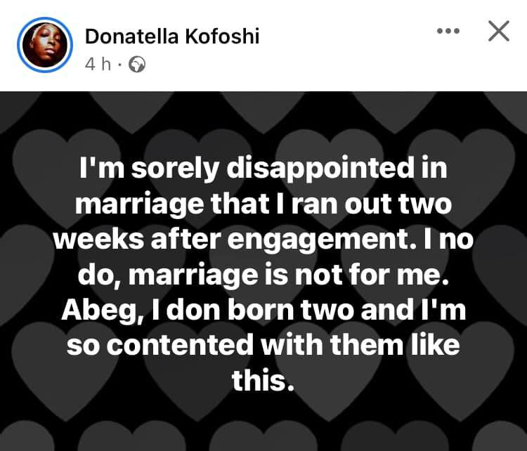 “I’m sorely disappointed in marriage that I ran out two weeks after engagement” – Tribal marks model, Adetutu 4 61d82f4009f28